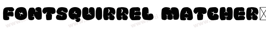 FontSquirrel Matcher字体转换